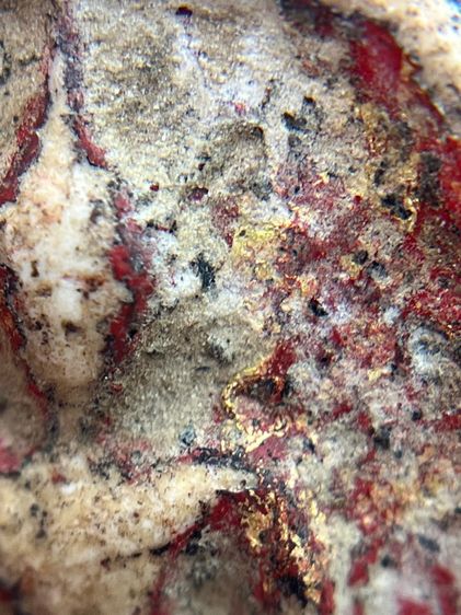 พระสมเด็จวัดระฆังพิมพ์ใหญ่ ลงรักสองสี เนื้อเก่าสวย(055) รูปที่ 7