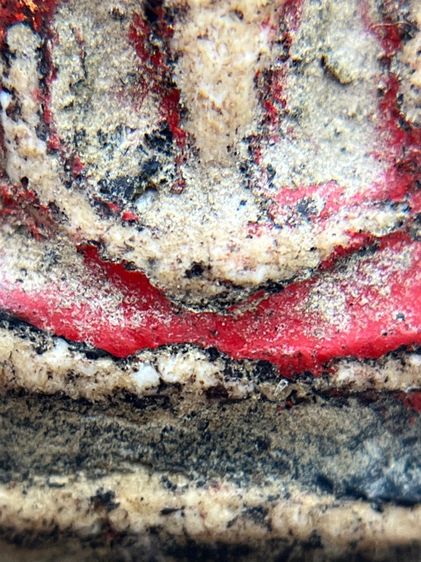 พระสมเด็จวัดระฆังพิมพ์ใหญ่ ลงรักสองสี เนื้อเก่าสวย(055) รูปที่ 12