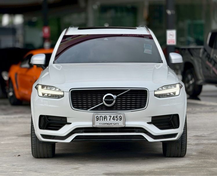 Volvo XC90 2019 2.0 T8 R-Design 4WD Utility-car ปลั๊กอินไฮบริด (PHEV) ไม่ติดแก๊ส เกียร์อัตโนมัติ ขาว รูปที่ 2