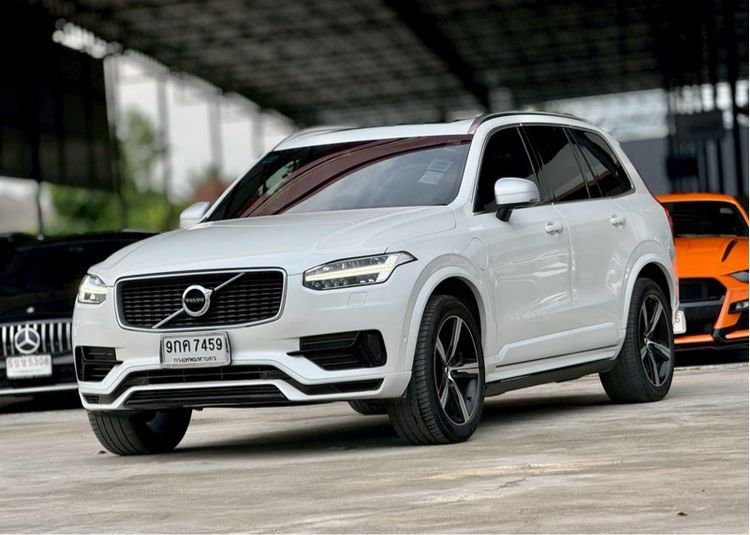 รถ Volvo XC90 2.0 T8 R-Design 4WD สี ขาว