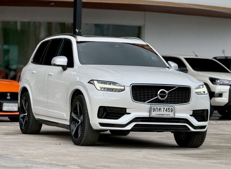 Volvo XC90 2019 2.0 T8 R-Design 4WD Utility-car ปลั๊กอินไฮบริด (PHEV) ไม่ติดแก๊ส เกียร์อัตโนมัติ ขาว รูปที่ 3