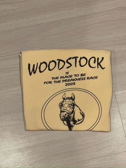 เสื้อ VINTAGE ANVIL x WOODSTOCK PREAKNESS RACE 2003 (แท้) รูปที่ 6