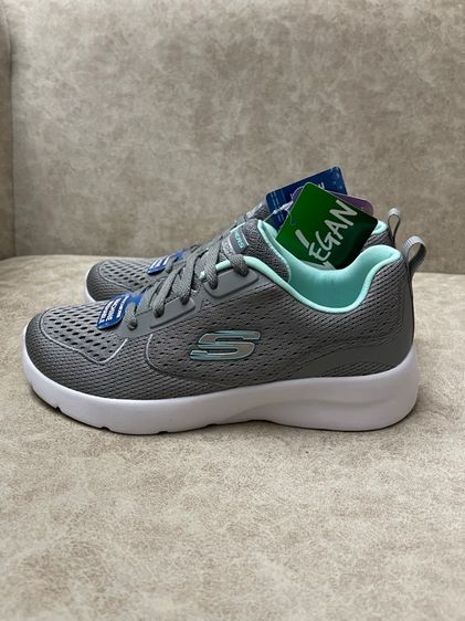 เทา รองเท้าออกกำลังกาย Skechers รองเท้ากีฬาผู้หญิง