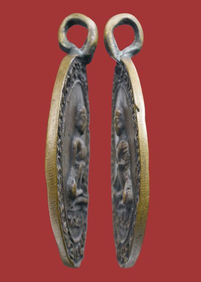 💥 เหรียญหล่อโบราณหลวงพ่อกล่อม วัดโพธาวาส รุ่นแรกปี 2470 เนื้อทองแดง รูปที่ 2