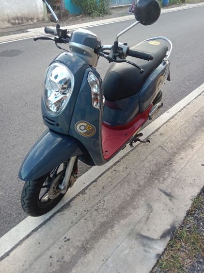 ขาย honda scoopy ปี 12 ทะเบียนสวยรถบิ้วใหม่ทั้งคัน รูปที่ 7