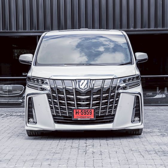 Toyota Alphard 2015 3.5 Executive Lounge Utility-car เบนซิน ไม่ติดแก๊ส เกียร์อัตโนมัติ ขาว รูปที่ 2