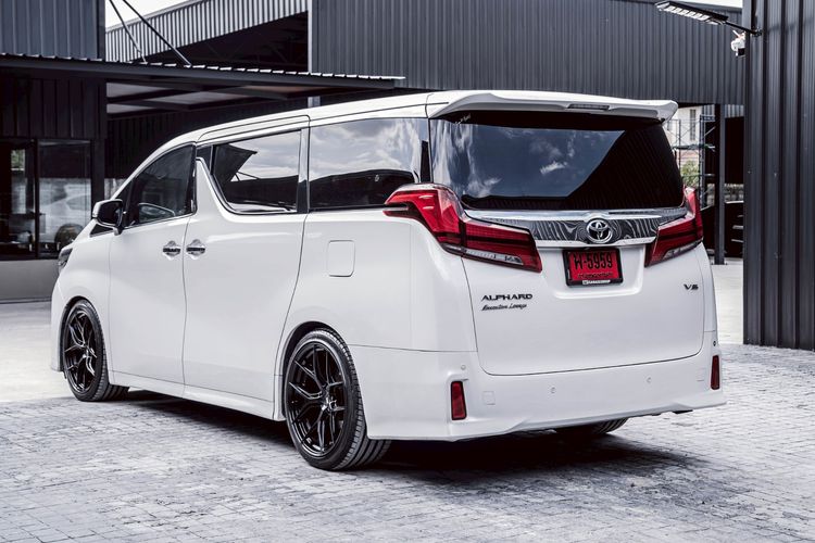 Toyota Alphard 2015 3.5 Executive Lounge Utility-car เบนซิน ไม่ติดแก๊ส เกียร์อัตโนมัติ ขาว รูปที่ 4