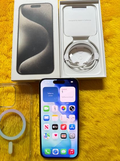 iPhone 15 Pro-256GB-ใหม่มากตัวนี้ รูปที่ 11