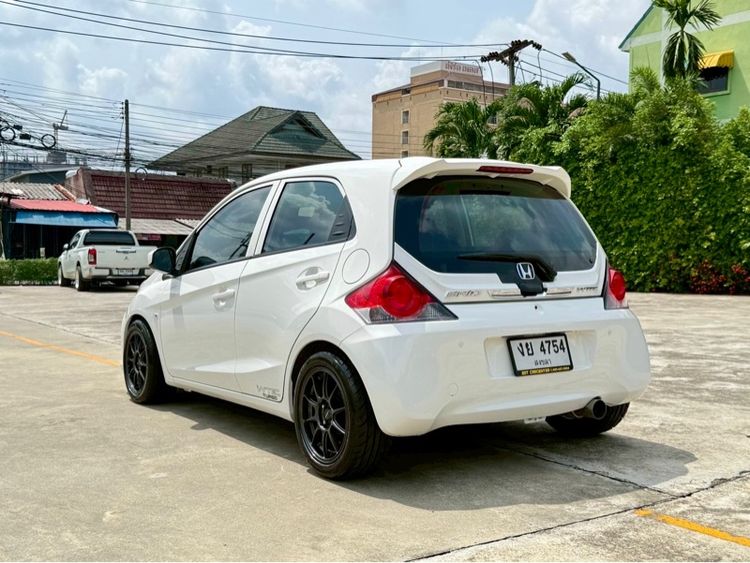 Honda Brio 2017 1.2 V Sedan เบนซิน ไม่ติดแก๊ส เกียร์อัตโนมัติ ขาว รูปที่ 4