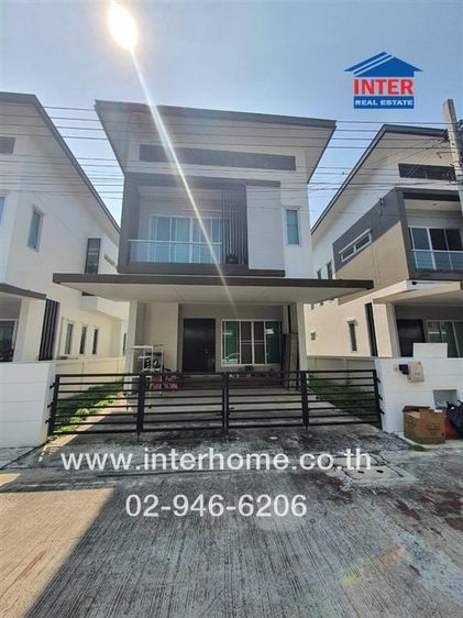 บ้านเเฝด 2 ชั้น 40.4 ตร.ว. หมู่บ้านมอตโต้ กาญจนาภิเษก-พระราม2 ใกล้แยกบางขุนเทียน ถนนกาญจนาภิเษก ถนนพระราม2 เขตบางบอน กรุงเทพมหานคร