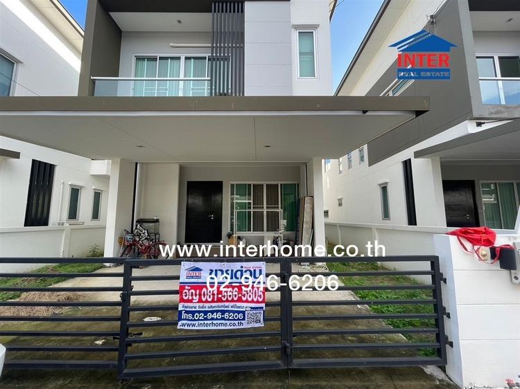 บ้านเเฝด 2 ชั้น 40.4 ตร.ว. หมู่บ้านมอตโต้ กาญจนาภิเษก-พระราม2 ใกล้แยกบางขุนเทียน ถนนกาญจนาภิเษก ถนนพระราม2 เขตบางบอน กรุงเทพมหานคร รูปที่ 2