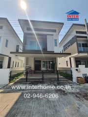 บ้านเเฝด 2 ชั้น 40.4 ตร.ว. หมู่บ้านมอตโต้ กาญจนาภิเษก-พระราม2 ใกล้แยกบางขุนเทียน ถนนกาญจนาภิเษก ถนนพระราม2 เขตบางบอน กรุงเทพมหานคร