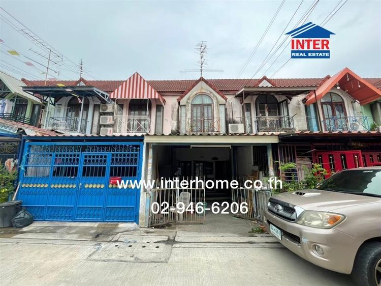 ทาวน์เฮ้าส์ 2 ชั้น 19.5 ตร.ว. หมู่บ้านหรรษามาเจริญ3 ซอยเพชรเกษม81 ถนนเพชรเกษม ถนนบางบอน-เอกชัย เขตหนองแขม กรุงเทพมหานคร