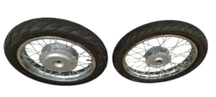 ชุดล้อ Scoopy-i Click-i110 Spacy-i Moove Clickคาบู Icon AirBlade ล้อเดิม14"มือสองสภาพสวยแถมยางครบชุดตามภาพ รูปที่ 6