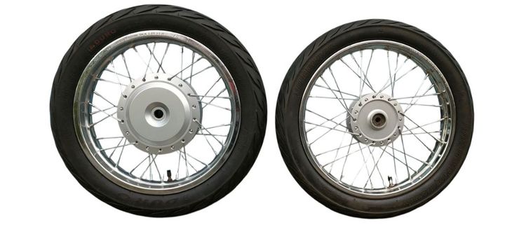 ชุดล้อ Scoopy-i Click-i110 Spacy-i Moove Clickคาบู Icon AirBlade ล้อเดิม14"มือสองสภาพสวยแถมยางครบชุดตามภาพ รูปที่ 3