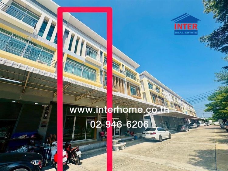 อาคารพาณิชย์ 3.5 ชั้น 21.3 ตร.ว หมู่บ้านเอริก้าวิลล์ มหาชัย หน้าหมู่บ้านพฤกษ์ลดามหาชัย ถนนสหกรณ์ ถนนเอกชัย เมืองสมุทรสาคร สมุทรสาคร รูปที่ 2