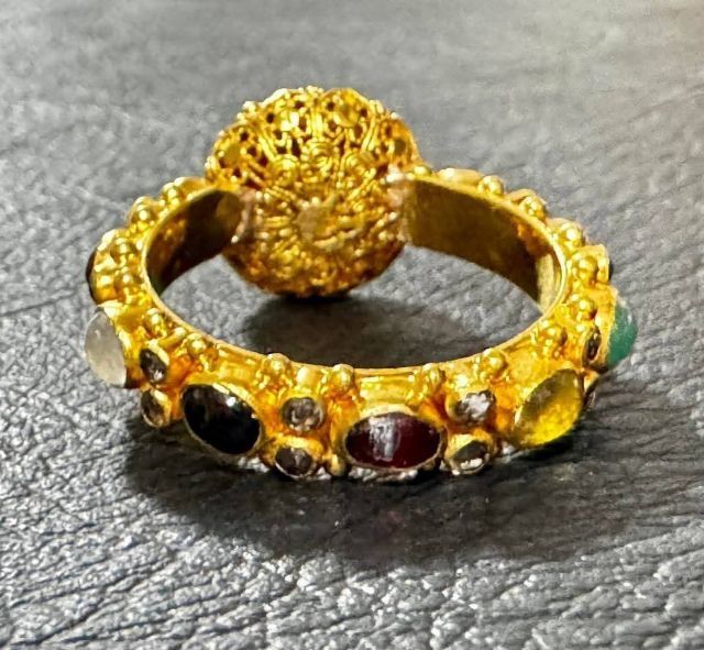 แหวนนพเก้าทองคำแท้ 96.5 รูปที่ 4