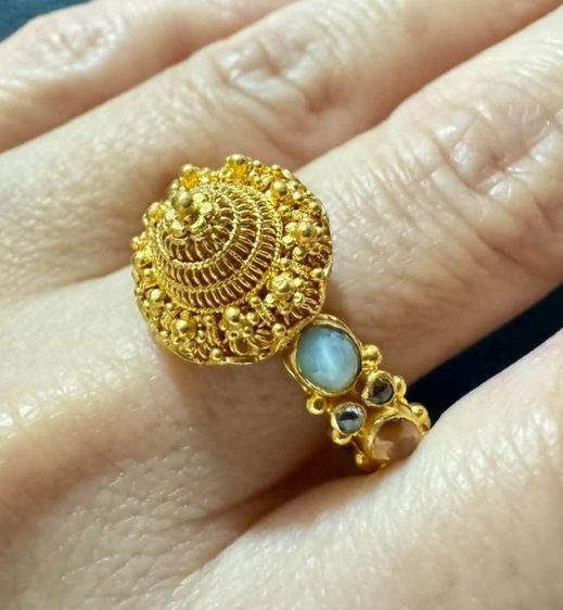 แหวนนพเก้าทองคำแท้ 96.5 รูปที่ 6