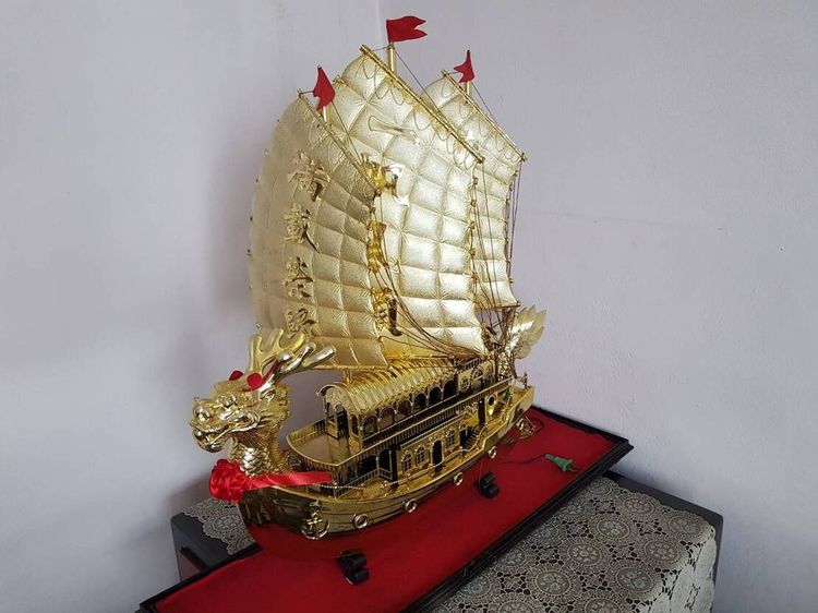 อื่นๆ เรือสำเภา กว้าง25ซม.xยาว60ซม.xสูง65ซม.