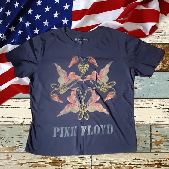 เสื้อยืด PINK FLOYD ลายสวย สภาพดี