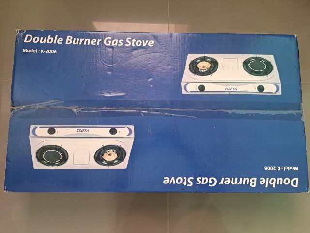 เตาแก๊ส 2 หัว ซื้อมาไม่ได้ใช้