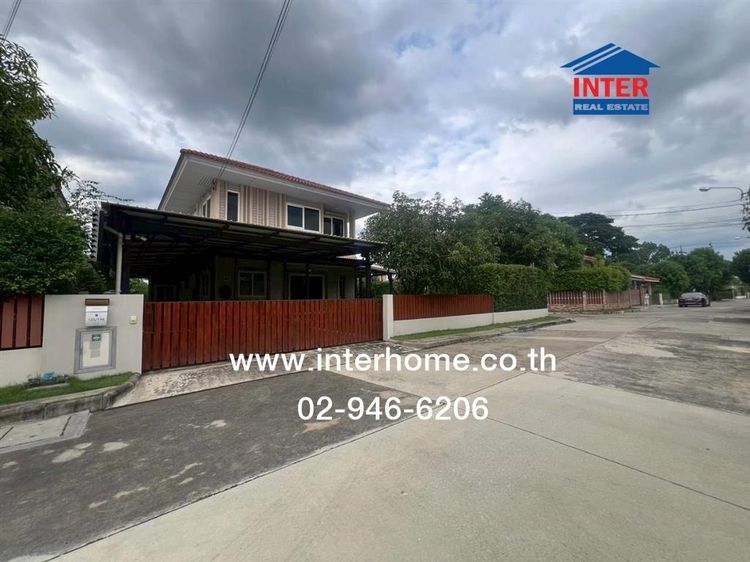 บ้านเดี่ยว 2 ชั้น 77.7 ตร.ว. หมู่บ้านคณาสิริวงแหวน-พระราม5 ซอยวัดพระเงิน ถนนนครอินทร์ - พระราม5 ถนนกาญจนาภิเษก บางกรวย นนทบุรี