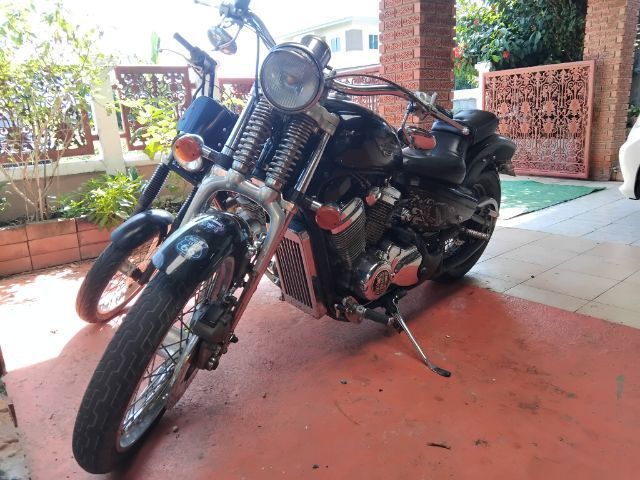 ขออนุญาตขายHonda Steed600 Springer รถใช้ประจำ เซอร์วิสประจำ ทะเบียนแท้พร้อมโอน