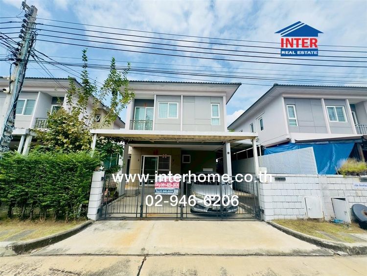 บ้านเดี่ยว 2 ชั้น 35 ตร.ว. หมู่บ้านพลีโน่ เพชรเกษม112 ซอยเพชรเกษม112 ถนนเพชรเกษม ถนนพุทธมณฑลสาย4 เขตหนองแขม กรุงเทพมหานคร