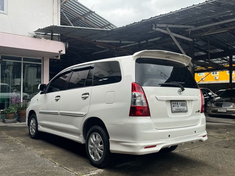Toyota Innova 2013 2.0 G Utility-car เบนซิน ไม่ติดแก๊ส เกียร์อัตโนมัติ ขาว รูปที่ 4