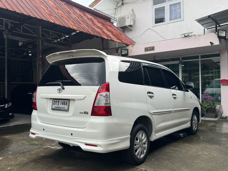 Toyota Innova 2013 2.0 G Utility-car เบนซิน ไม่ติดแก๊ส เกียร์อัตโนมัติ ขาว รูปที่ 3