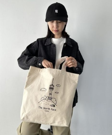 กระเป๋าถือสะพายข้าง North Face Limited edition Seoul Tote bag รูปที่ 15