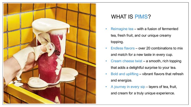 PIMS beverage chain franchise รูปที่ 2