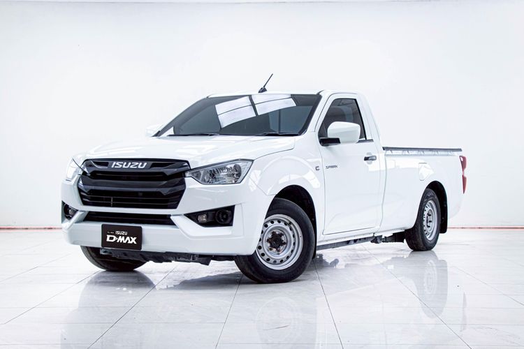Isuzu D-MAX 2023 1.9 S Pickup ดีเซล ไม่ติดแก๊ส เกียร์ธรรมดา ขาว รูปที่ 4