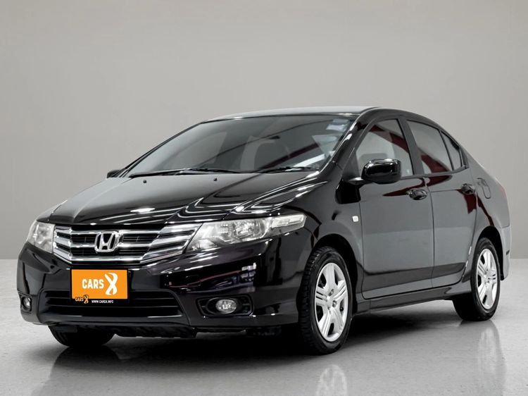 Honda City 2012 1.5 S Sedan เบนซิน ไม่ติดแก๊ส เกียร์อัตโนมัติ ดำ