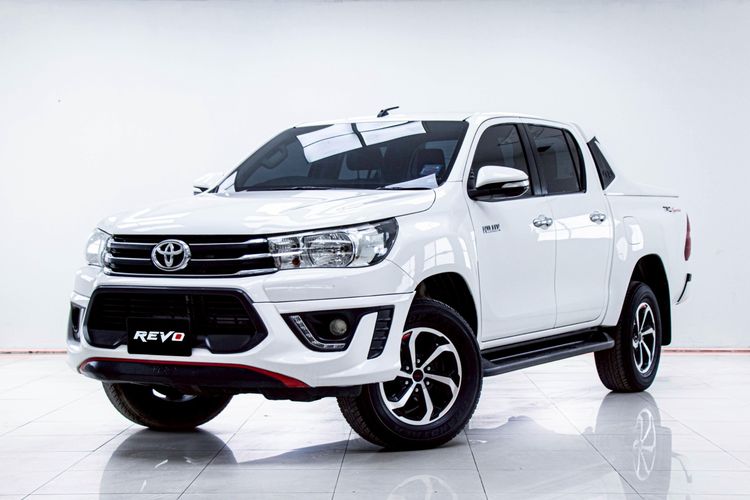 Toyota Hilux Revo 2017 2.4 Prerunner TRD Sportivo Pickup ดีเซล ไม่ติดแก๊ส เกียร์อัตโนมัติ ขาว รูปที่ 4