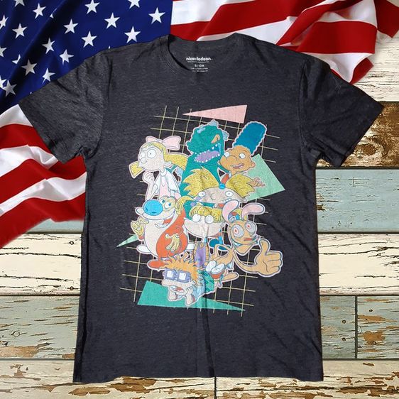 เสื้อยืด ลายการ์ตูน nickelodeon