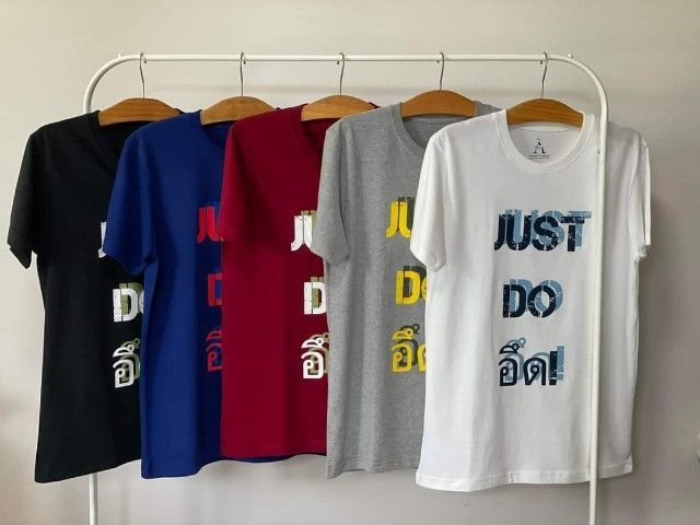 ด่วน ขายเหมา ล้างสต็อค 130 ตัว มือ1 พร้อมป้าย เสื้อยืดแฟชั่นเกรดพรีเมียม รูปที่ 5