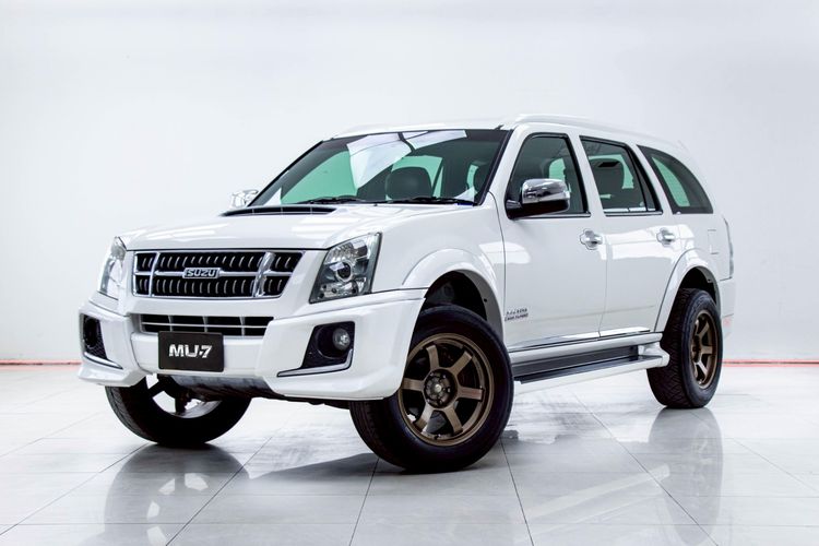Isuzu MU-7 2013 3.0 Utility-car ดีเซล ไม่ติดแก๊ส เกียร์ธรรมดา ขาว รูปที่ 4