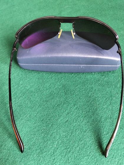 แว่นตากันแดดทรงสปอร์ต Unisex แบรนด์ Skagen รุ่น 53BLGR made in Denmark ขนาดหน้ากว้าง 13.5ซม.ความยาวของก้าน 13.5.ซม.กระจกเคลือบสองชั้นกัน UV  รูปที่ 7