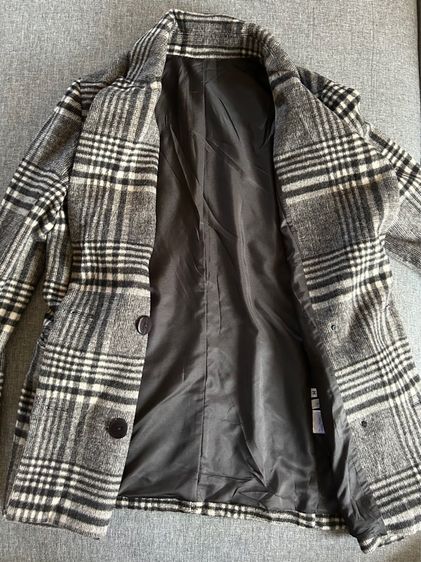 ☘️เสื้อกันหนาว ใหม่มาก ผ้า Wool ผสมโพลีเอสเตอร์ แบรนด์ Un Toi Blance  รูปที่ 5