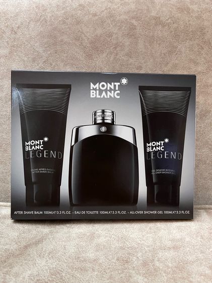 ชุดน้ำหอมผู้ชาย Mont Blanc Legend พร้อมอาฟเตอร์เชฟ และเจลอาบน้ำ
