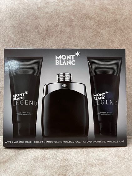 ชุดน้ำหอมผู้ชาย Mont Blanc Legend พร้อมอาฟเตอร์เชฟ และเจลอาบน้ำ รูปที่ 2