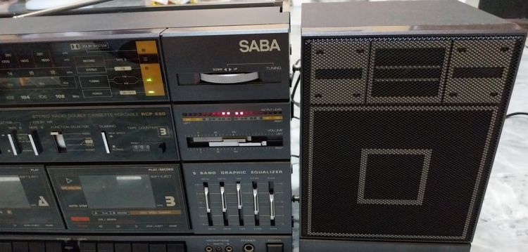 เครื่องเสียงวิทยุเทป SABA รูปที่ 3