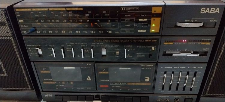 เครื่องเสียงวิทยุเทป SABA รูปที่ 4