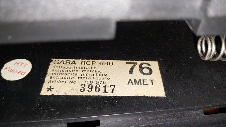 เครื่องเสียงวิทยุเทป SABA รูปที่ 9