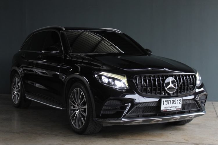 Mercedes-Benz GLC-Class 2018 GLC250d Utility-car ดีเซล ไม่ติดแก๊ส เกียร์อัตโนมัติ ดำ รูปที่ 3