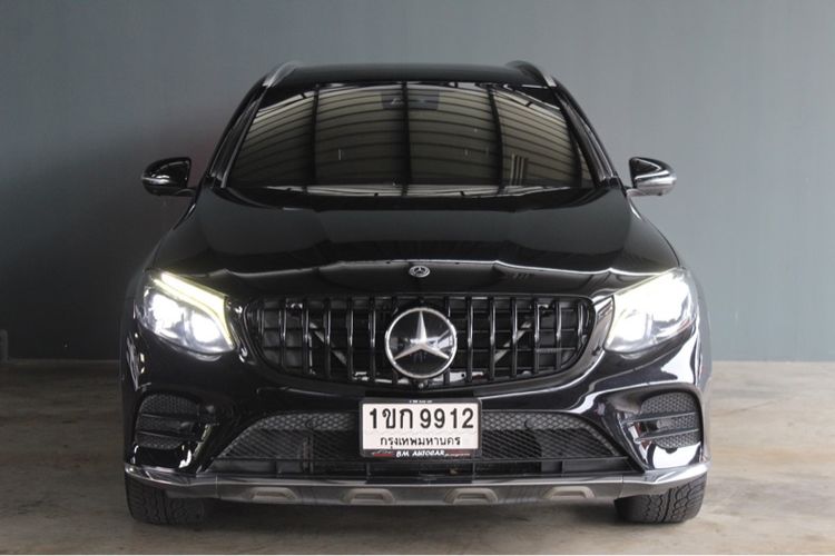 Mercedes-Benz GLC-Class 2018 GLC250d Utility-car ดีเซล ไม่ติดแก๊ส เกียร์อัตโนมัติ ดำ รูปที่ 2