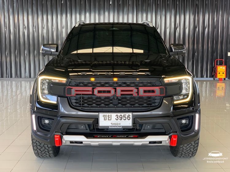 Ford Ranger 2022 2.0 Bi-Turbo Hi-Rider Wildtrak Pickup ดีเซล เกียร์อัตโนมัติ ดำ รูปที่ 3