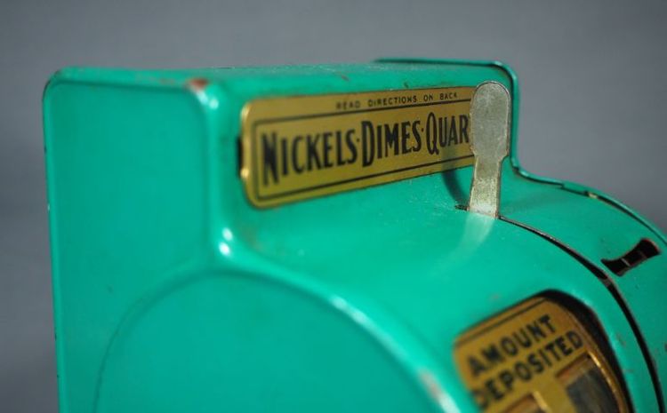 กระปุกออมสินวินเทจแบบเหล็กสวยๆ รูปที่ 8