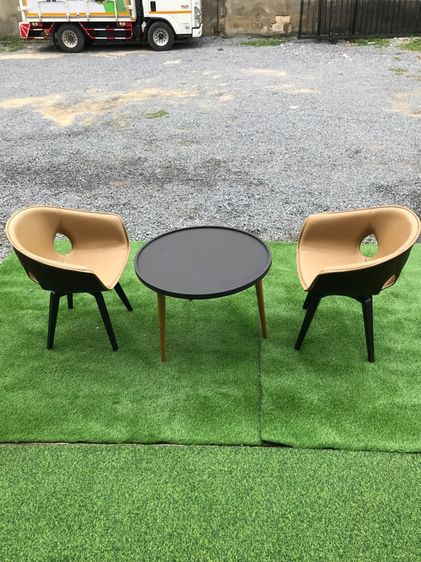 ชุดเก้าอี้หนังรับแขกหมุนได้ รูปที่ 3